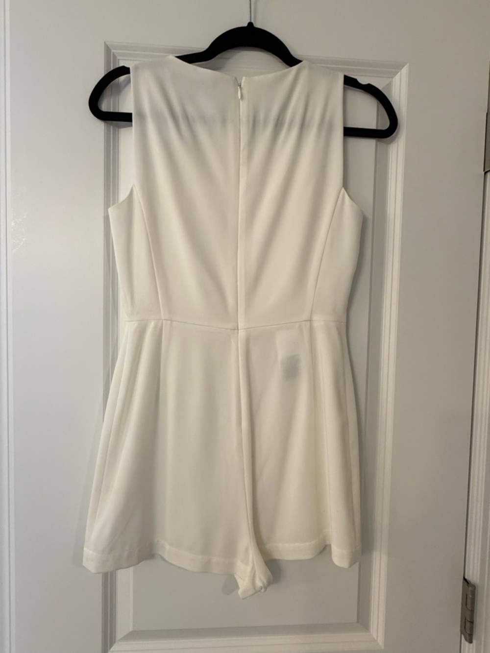 BCBGMaxAzria Ivory Sleeveless Romper - Picture 2 of 3